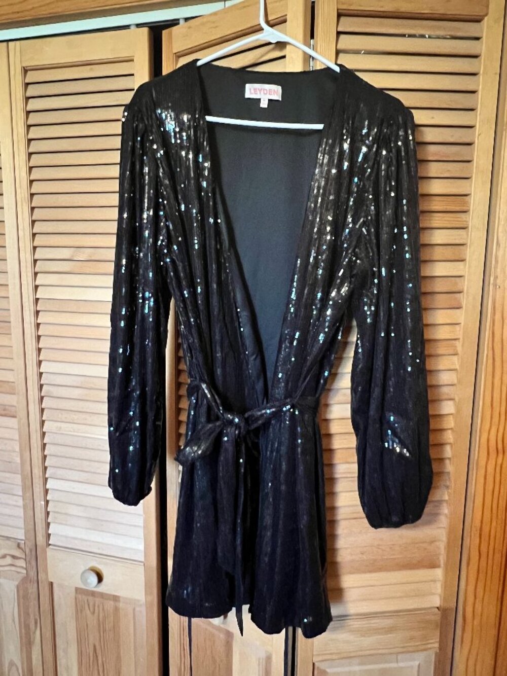 Leyden Sequin Dress Sz XL